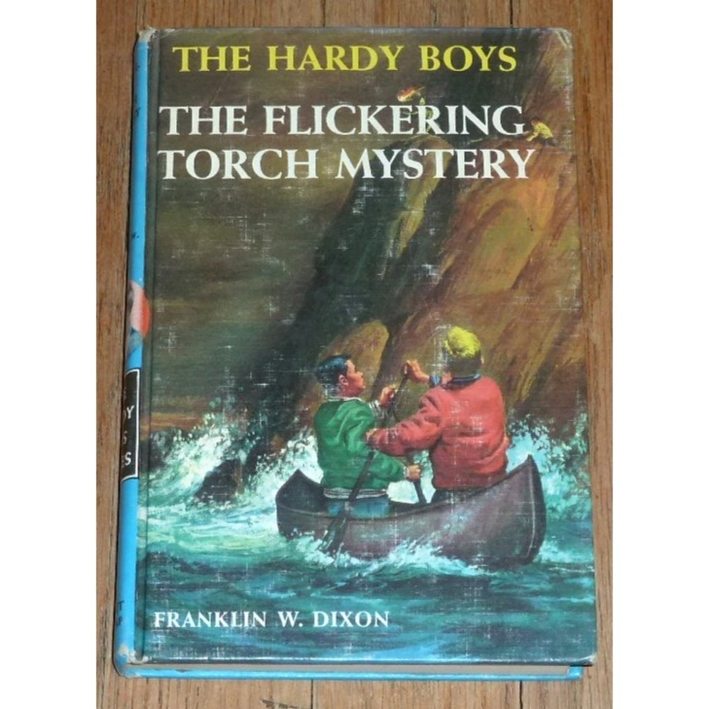 VG 1943 HC #22 Hardy Boys Flickering Torch Mystery HC F Dixon